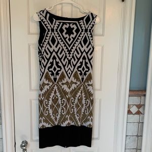 Evo Vorro Small Geometric Sleeveless Dress